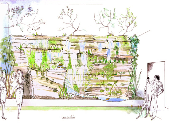 Mur végétal - Patio